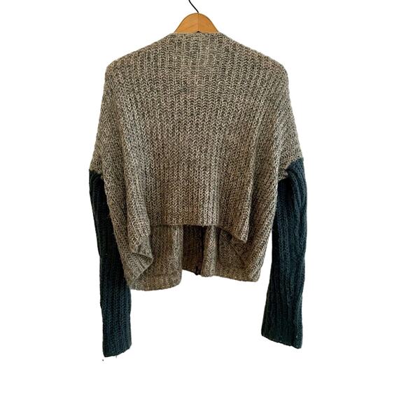 Alberto Makali Mohair Oversized Sweater Faux Leather Chain trim  Medium - Picture 3 of 7